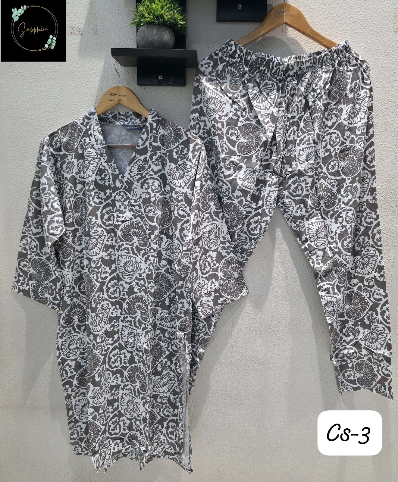 Vol 3 Karachi Sapphire Rayon Co Ord Set Supplier Ahmedabad