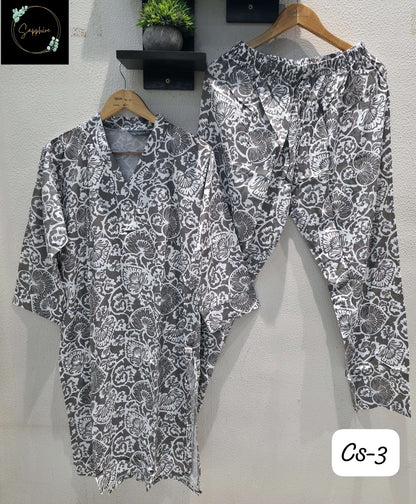 Vol 3 Karachi Sapphire Rayon Co Ord Set Supplier Ahmedabad