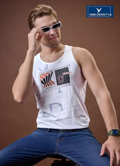Vol 4024 To 4031 High Density Cotton Biowashed Mens Sando Wholesaler