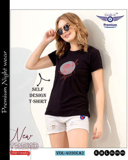 Vol 4030 A Grab It Women Tshirt Wholesale Price