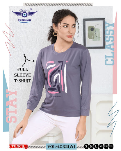 Vol 4032 A Grab It Tencil Women Tshirt Supplier
