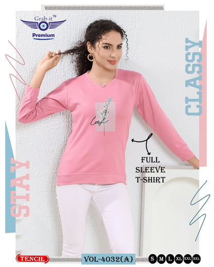 Vol 4032 A Grab It Tencil Women Tshirt Supplier