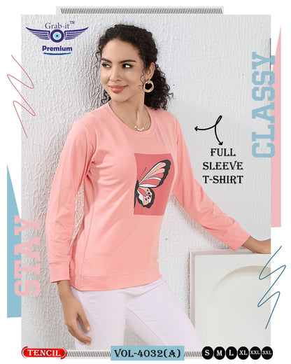 Vol 4032 A Grab It Tencil Women Tshirt Supplier