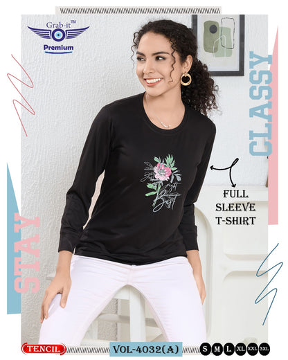 Vol 4032 A Grab It Tencil Women Tshirt Supplier