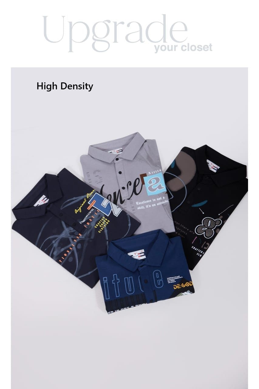 Vol 4080 To 4087 High Density Interlock Mens Tshirts Exporter