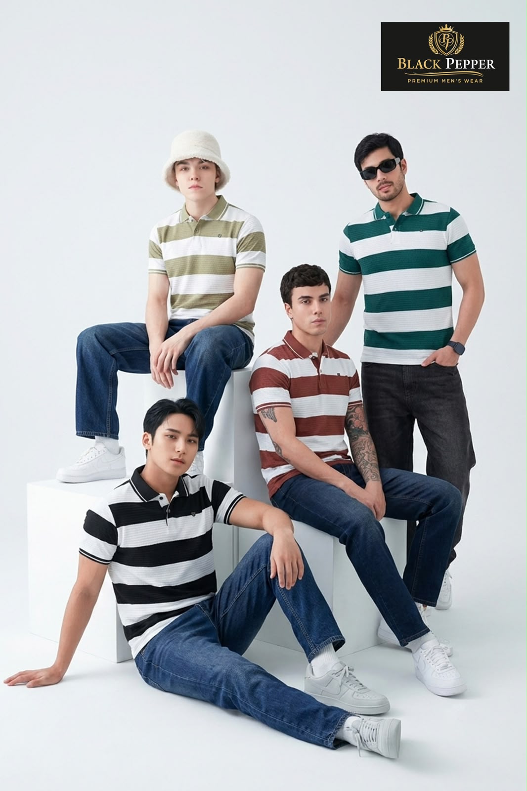 Vol 418 To 425 Black Pepper Knit Mens Tshirts Supplier Ahmedabad