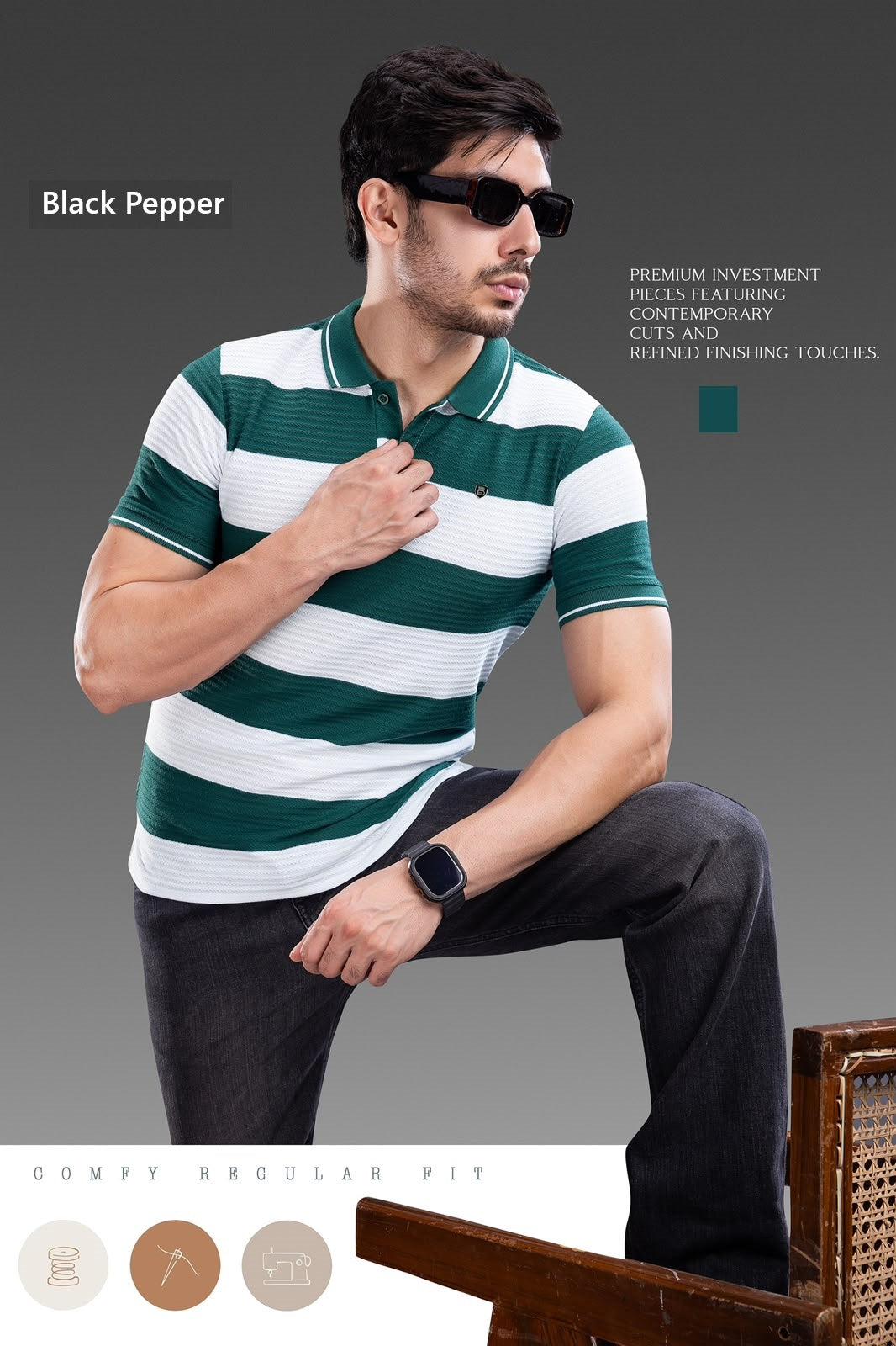 Vol 418 To 425 Black Pepper Knit Mens Tshirts Supplier Ahmedabad