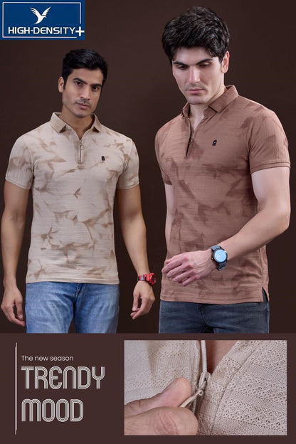 Vol 4241 To 4248 High Density Jacquard Mens Tshirts Exporter India