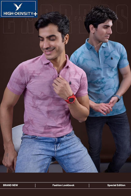 Vol 4241 To 4248 High Density Jacquard Mens Tshirts Exporter India