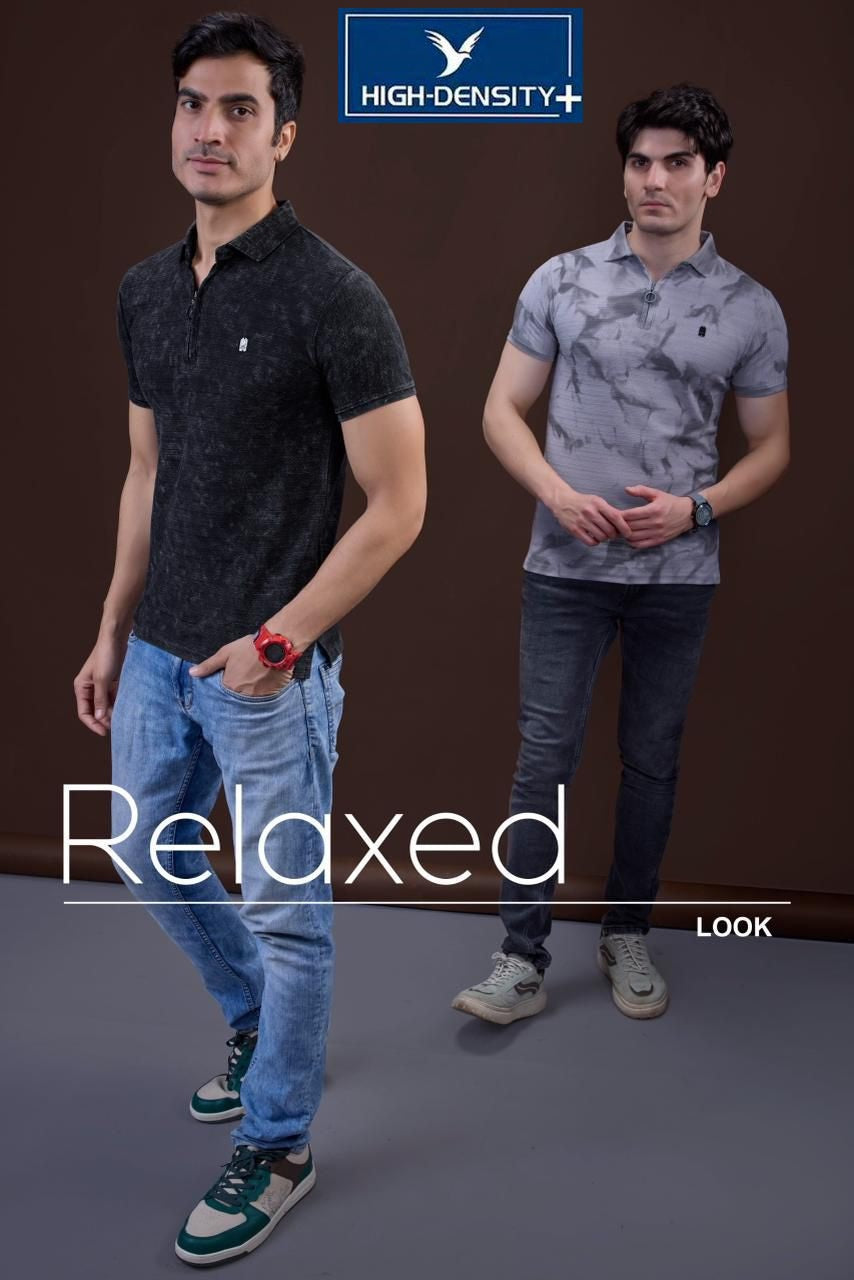 Vol 4241 To 4248 High Density Jacquard Mens Tshirts Exporter India