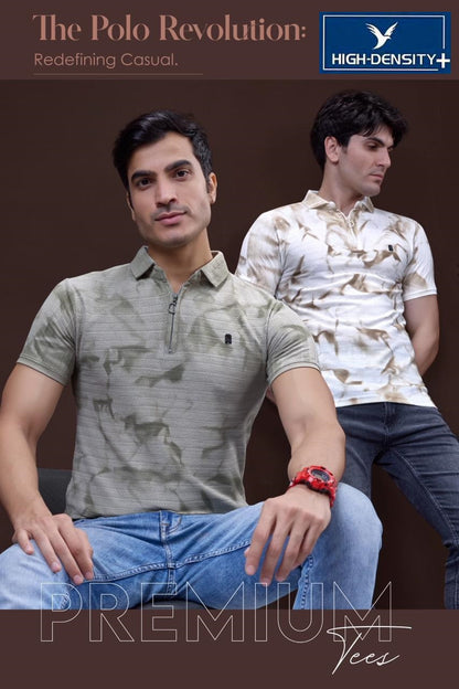 Vol 4241 To 4248 High Density Jacquard Mens Tshirts Exporter India