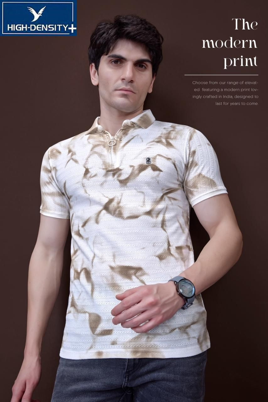 Vol 4241 To 4248 High Density Jacquard Mens Tshirts Exporter India