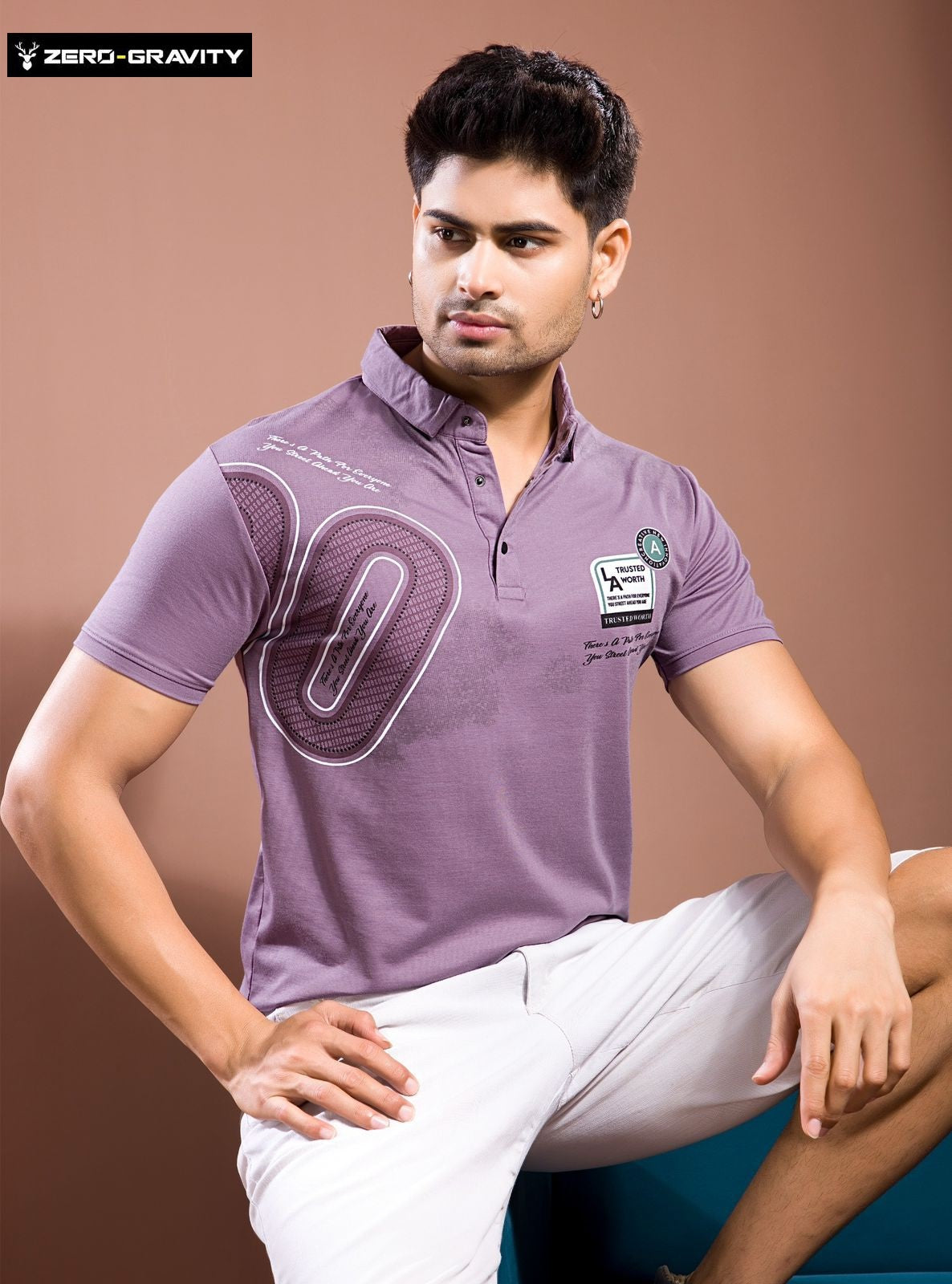 Vol 4274 - 4281 Zero Gravity Tencil Lycra Mens Tshirts Manufacturer India