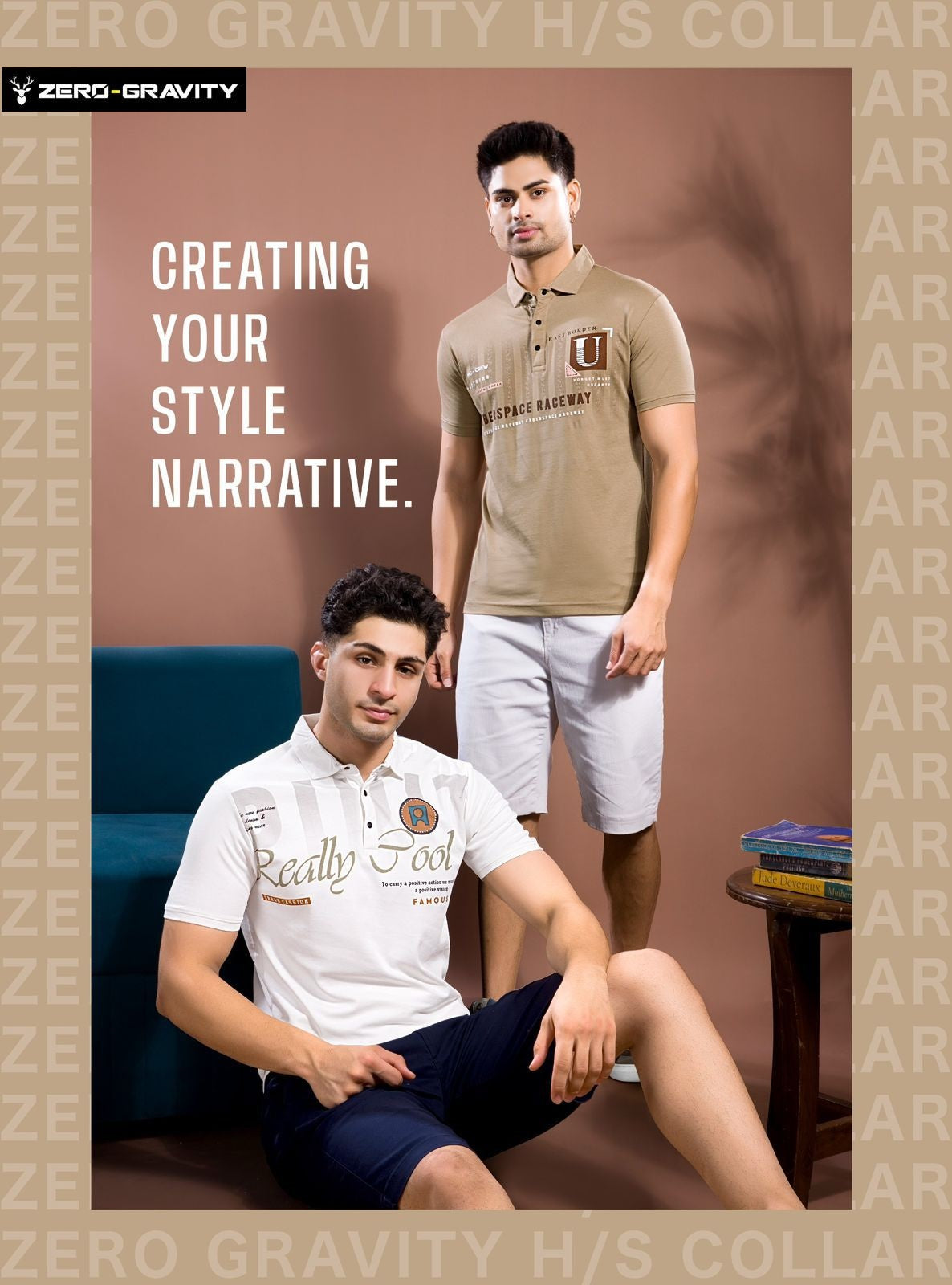 Vol 4274 - 4281 Zero Gravity Tencil Lycra Mens Tshirts Manufacturer India