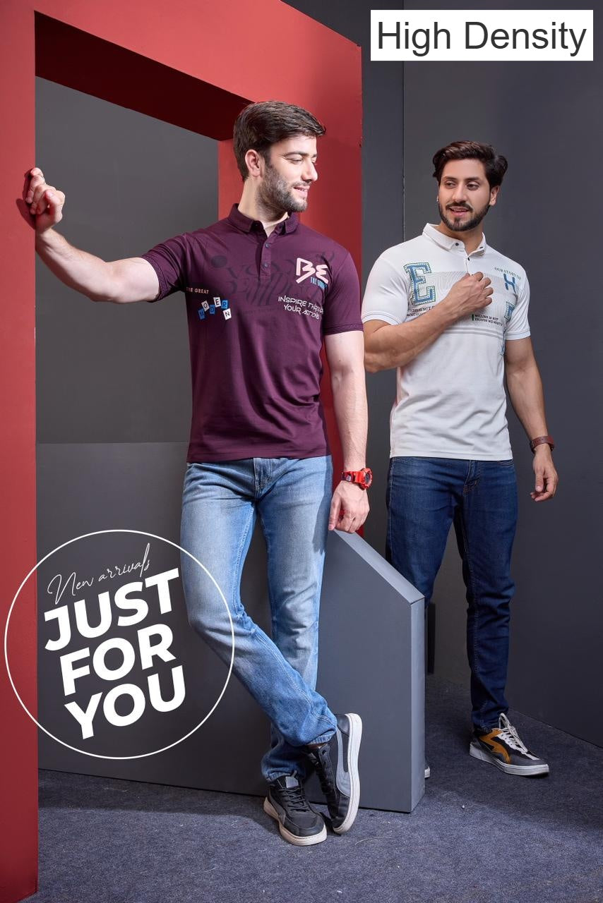 Vol 4298-4305 High Density Tencil Lycra Mens Tshirts Exporter Ahmedabad