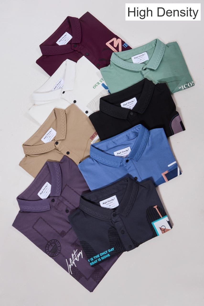 Vol 4298-4305 High Density Tencil Lycra Mens Tshirts Exporter Ahmedabad