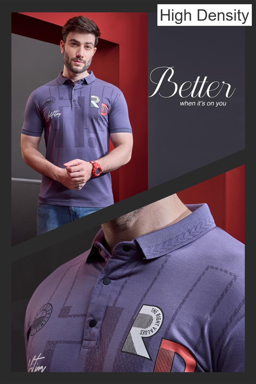 Vol 4298-4305 High Density Tencil Lycra Mens Tshirts Exporter Ahmedabad