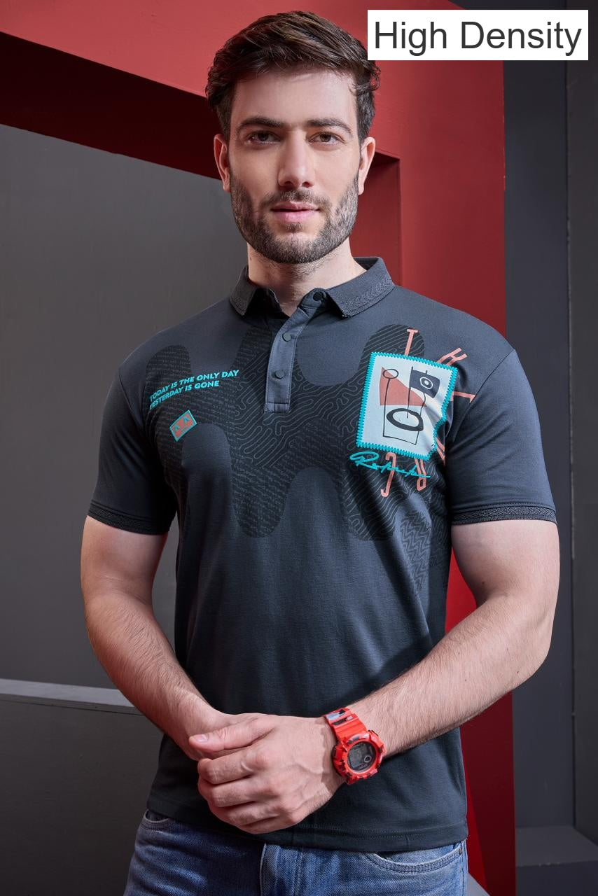 Vol 4298-4305 High Density Tencil Lycra Mens Tshirts Exporter Ahmedabad