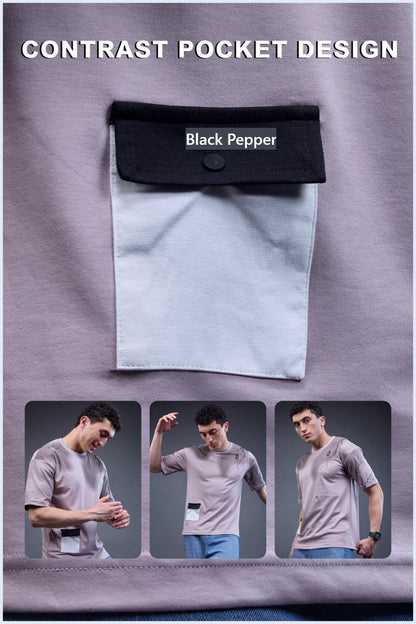 Vol 42 To 49 Black Pepper Interlock Mens Tshirts Wholesale Price