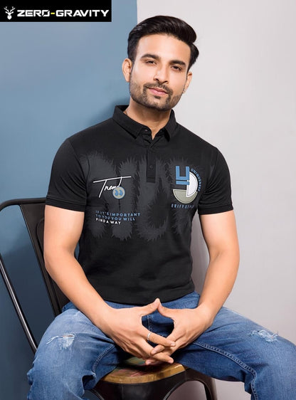 Vol 4314-4321 Zero Gravity Canvas Interlock Mens Tshirts Exporter Gujarat