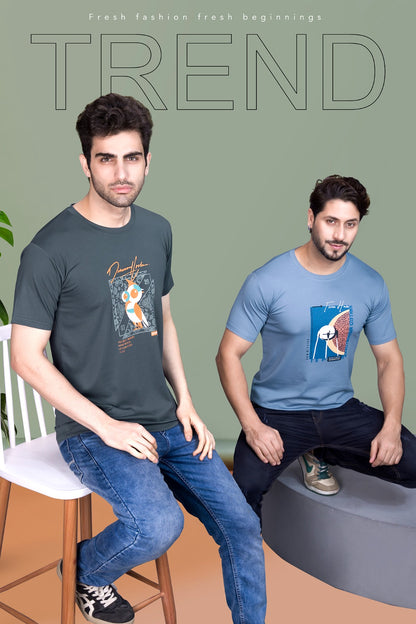 Vol 433 Neu Fit Imported Mens Tshirts Supplier Gujarat