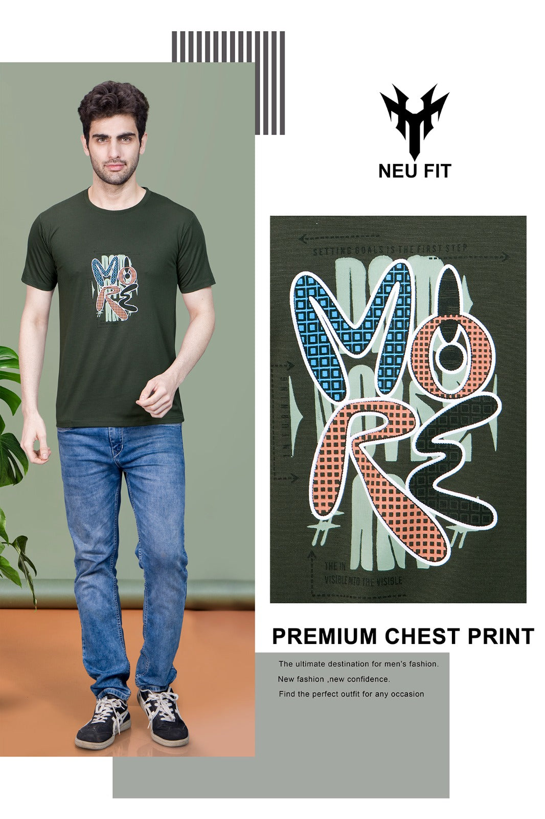 Vol 433 Neu Fit Imported Mens Tshirts Supplier Gujarat
