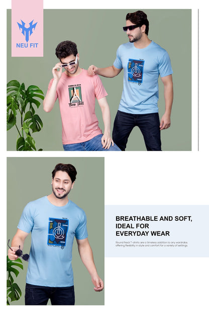 Vol 433 Neu Fit Imported Mens Tshirts Supplier Gujarat