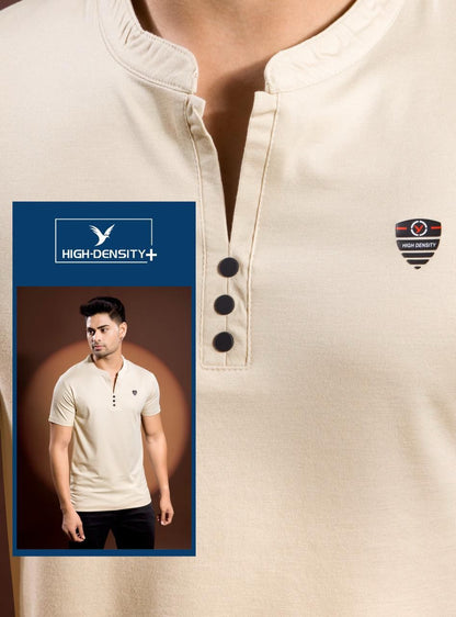 Vol 4340-4347 High Density Tencil Lycra Mens Tshirts Supplier India