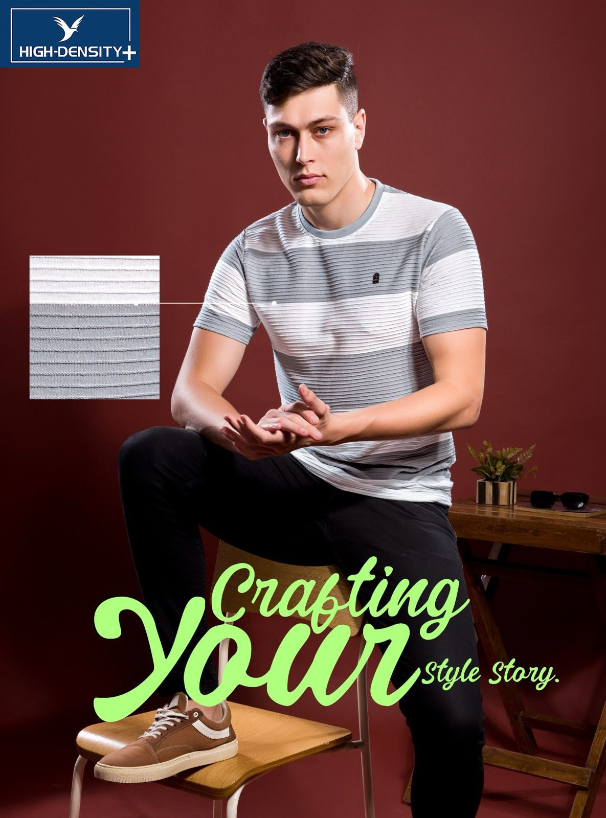 Vol 4380 - 4387 High Density Knit Mens Tshirts Wholesaler Ahmedabad