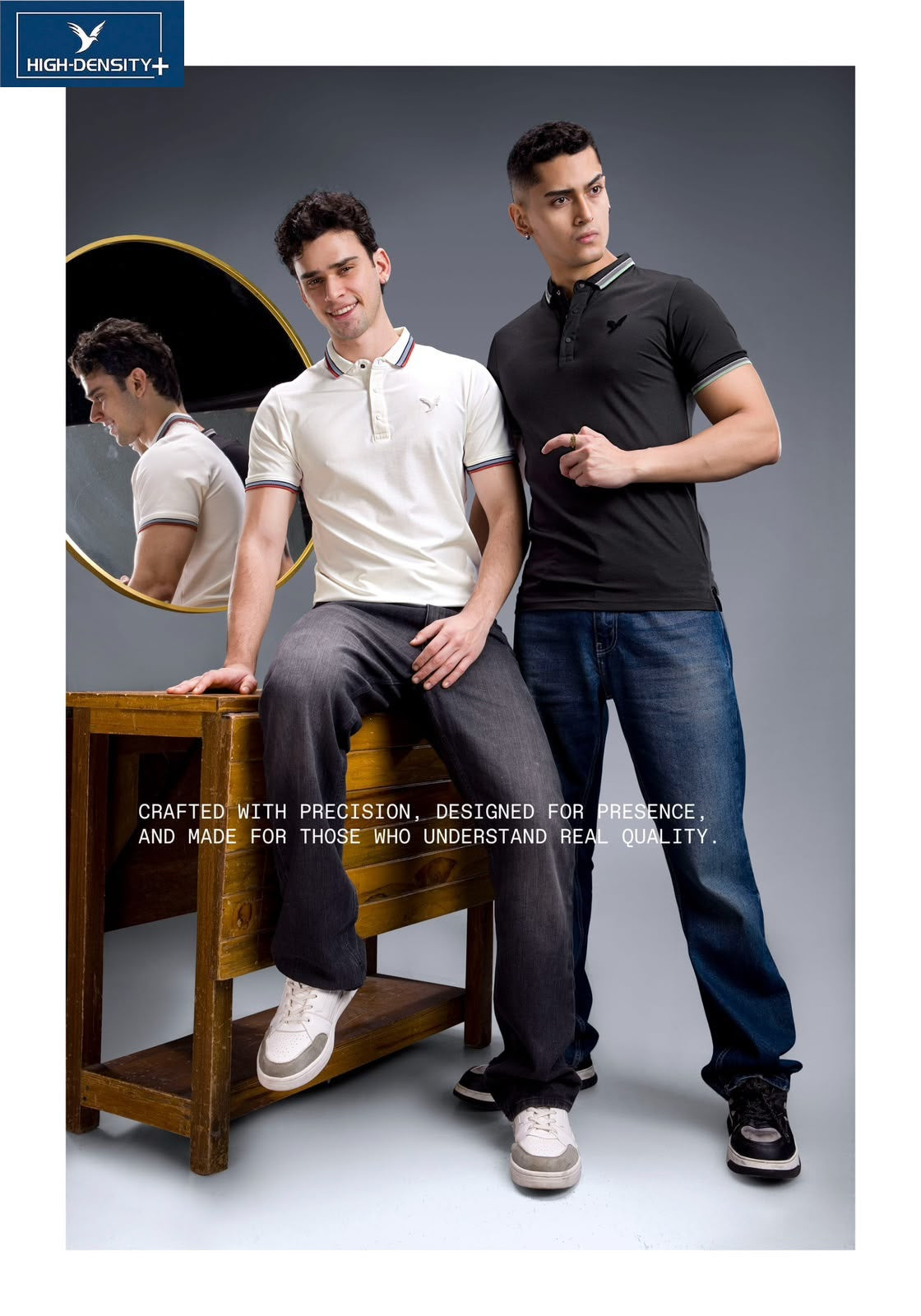 Vol 442 To 449 Plus Size High Density Dobby Mens Tshirts Manufacturer Ahmedabad