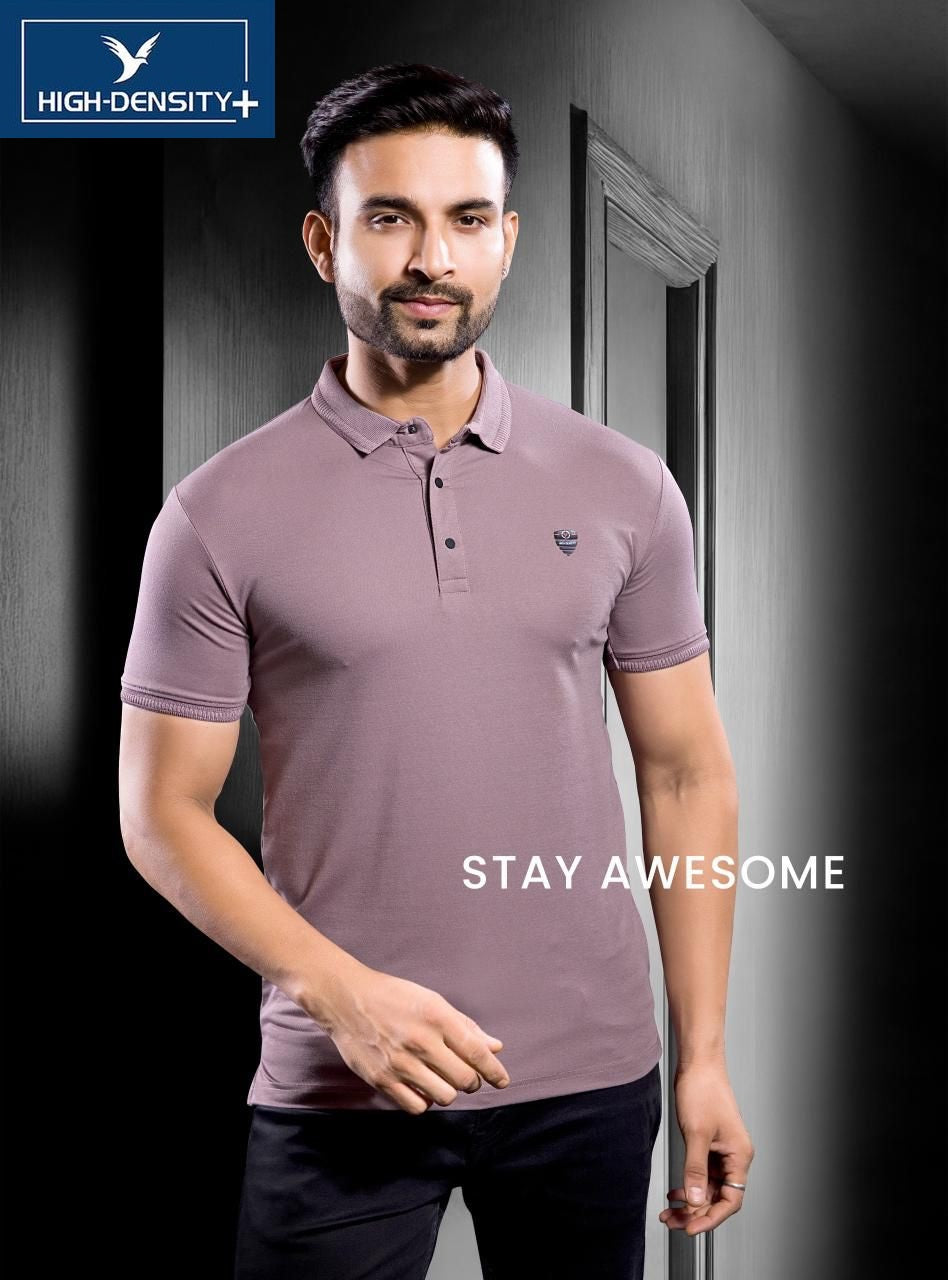Vol 4431-4440 High Density Tencil Lycra Mens Tshirts Wholesale Price