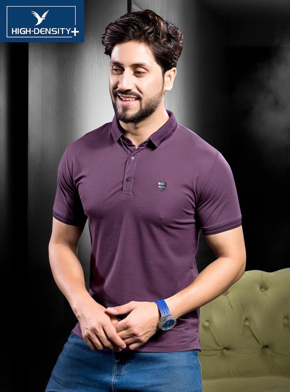 Vol 4431-4440 High Density Tencil Lycra Mens Tshirts Wholesale Price