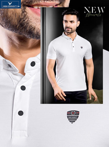 Vol 4431-4440 High Density Tencil Lycra Mens Tshirts Wholesale Price