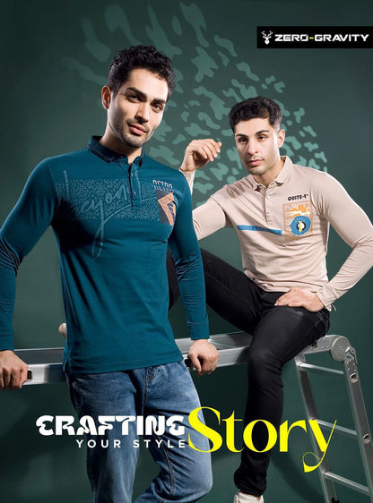 Vol 4500 To 4507 Zero Gravity Lycra Mens Tshirts Supplier Ahmedabad
