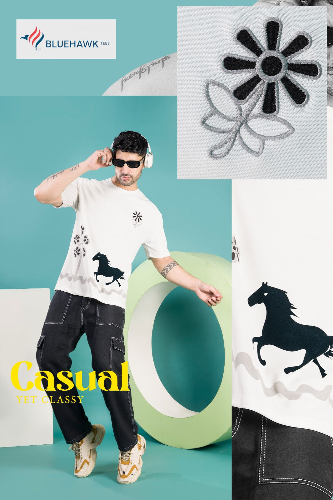 Vol 450 To 457 Bluehawk Honey Comb Mens Tshirts Supplier Gujarat