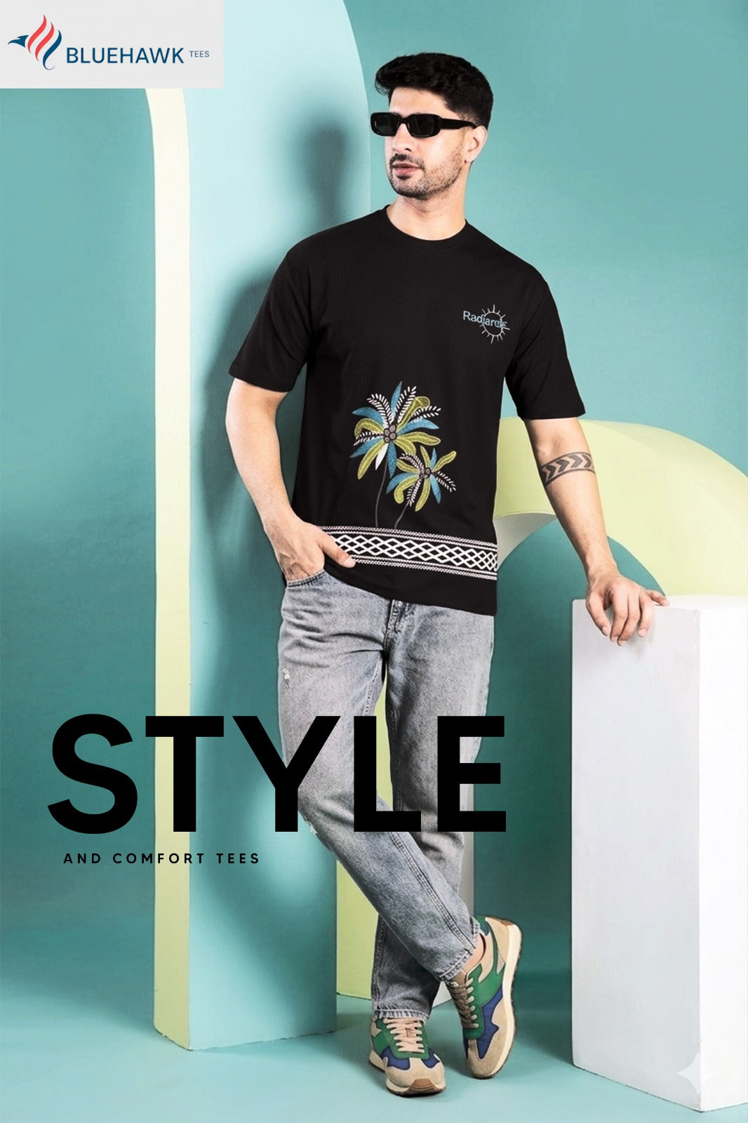 Vol 450 To 457 Bluehawk Honey Comb Mens Tshirts Supplier Gujarat