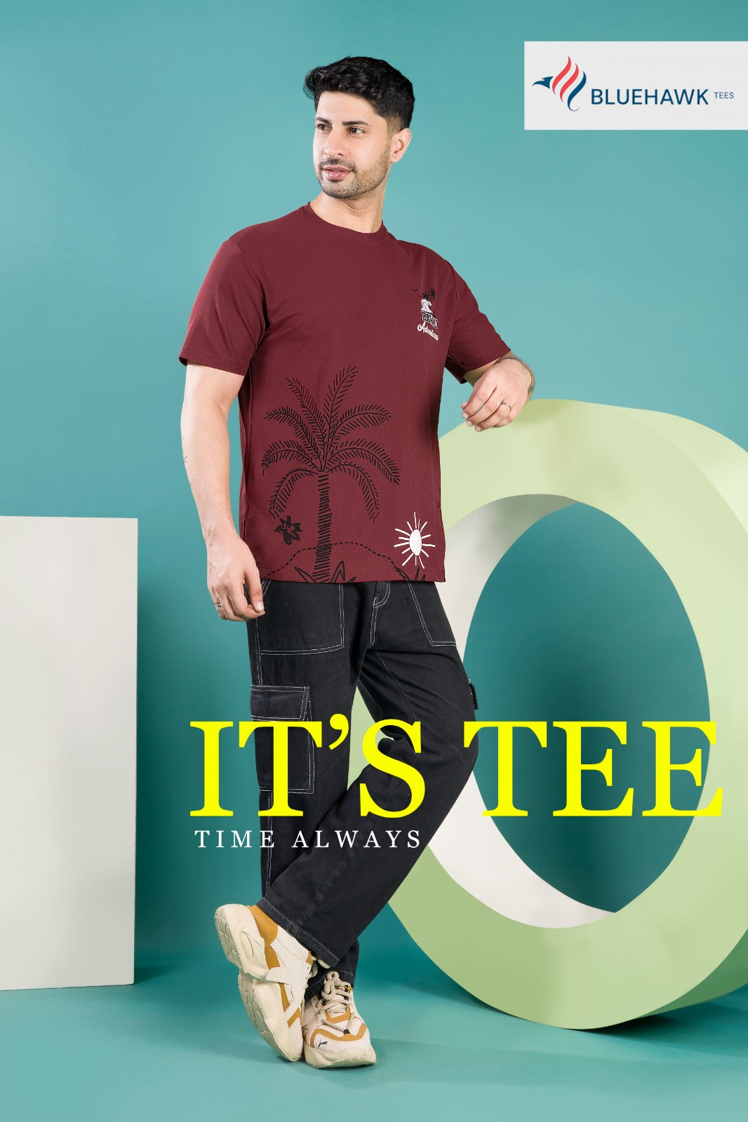 Vol 450 To 457 Bluehawk Honey Comb Mens Tshirts Supplier Gujarat