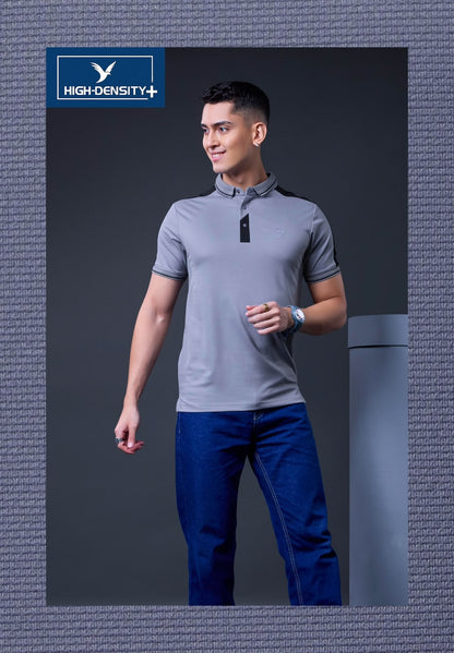 Vol 450 To 457 Dobby High Density Lycra Mens Tshirts Wholesaler