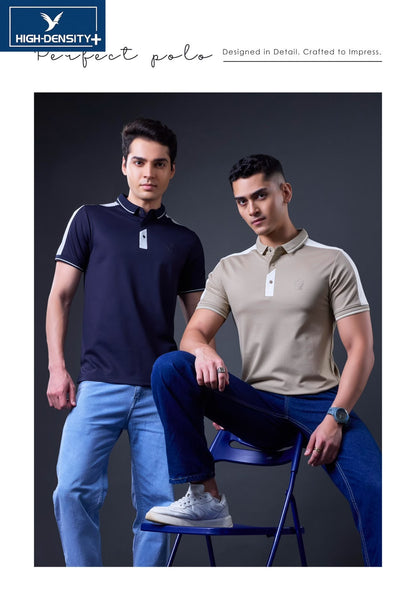 Vol 450 To 457 Dobby High Density Lycra Mens Tshirts Wholesaler