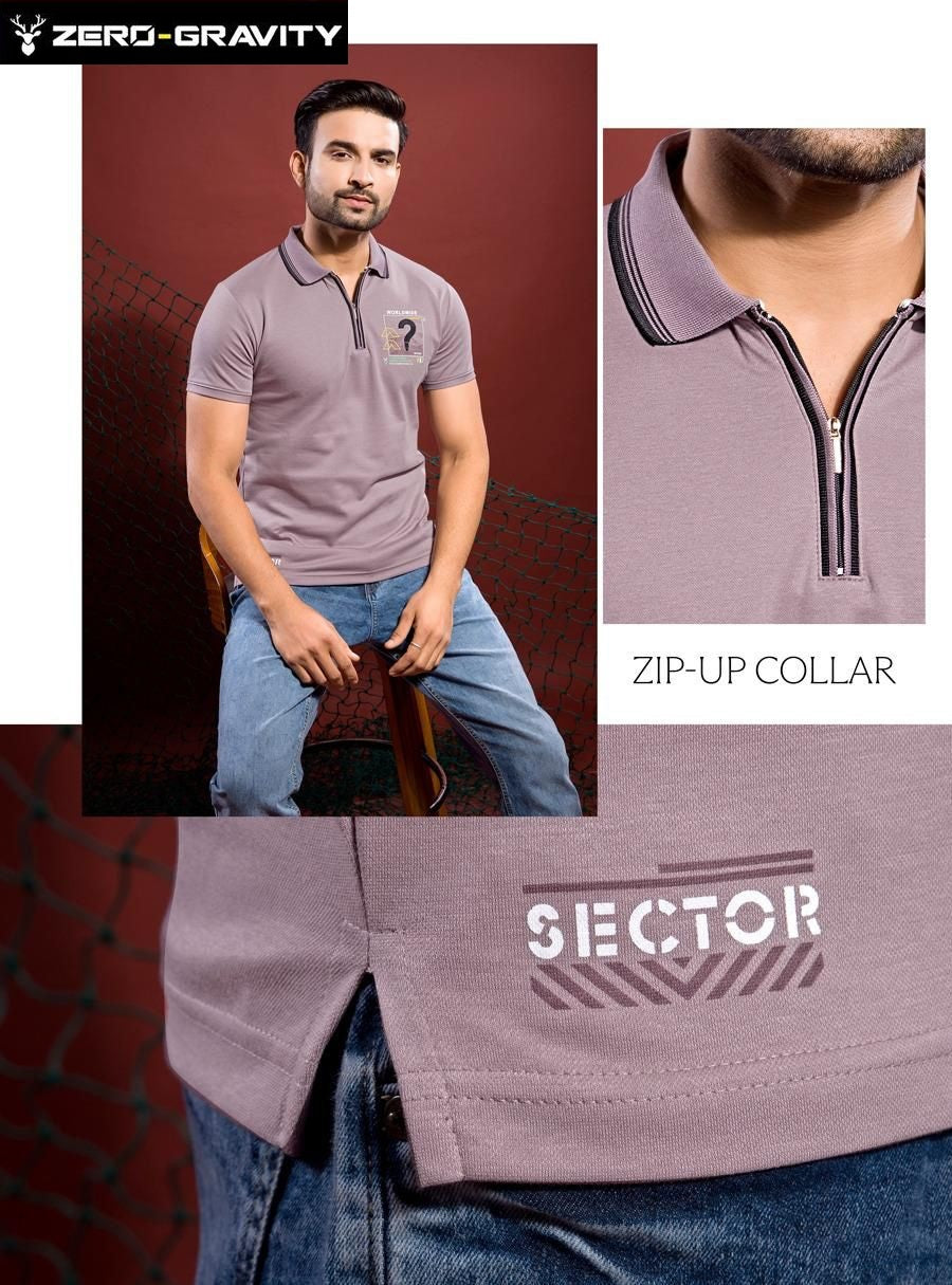 Vol 4524-4531 Zero Gravity Canvas Interlock Mens Tshirts Exporter Gujarat