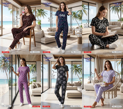 Vol 4529 J Grab It Sinker Pyjama Night Suits Manufacturer