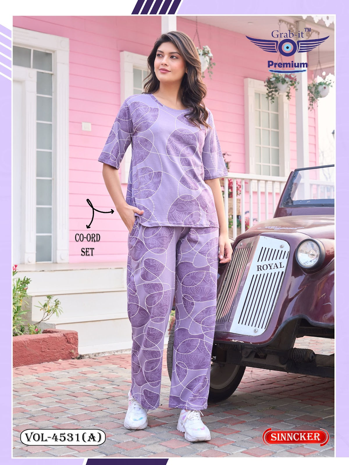 Vol 4531 A Grab It Sinker Co Ord Set Wholesale Price