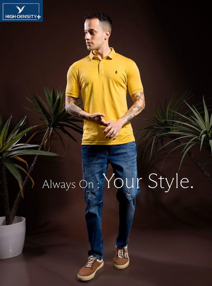 Vol 4532-4539 High Density Bird Eye Mens Tshirts Wholesale Price