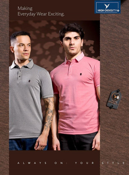 Vol 4532-4539 High Density Bird Eye Mens Tshirts Wholesale Price