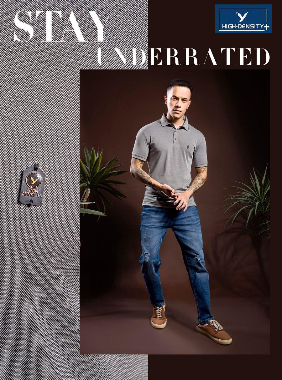 Vol 4532-4539 High Density Bird Eye Mens Tshirts Wholesale Price