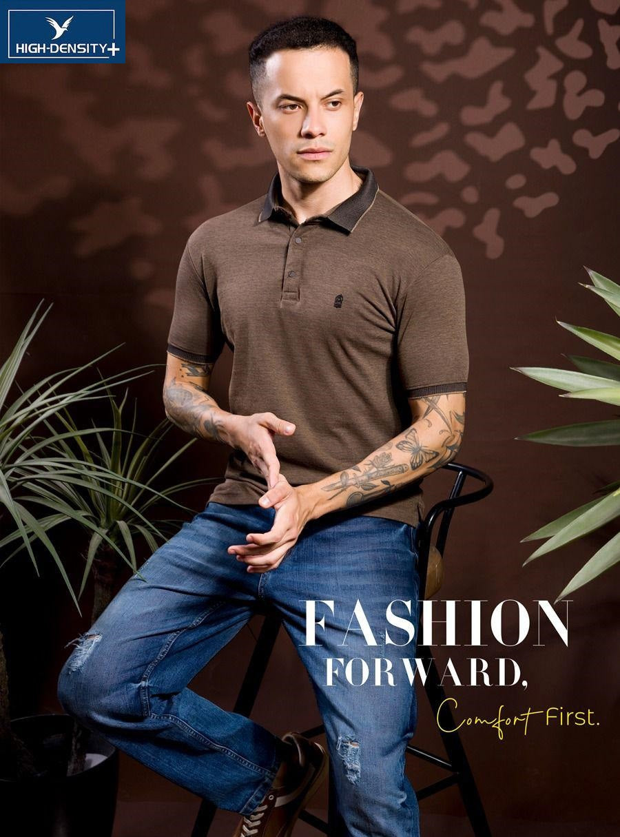 Vol 4532-4539 High Density Bird Eye Mens Tshirts Wholesale Price