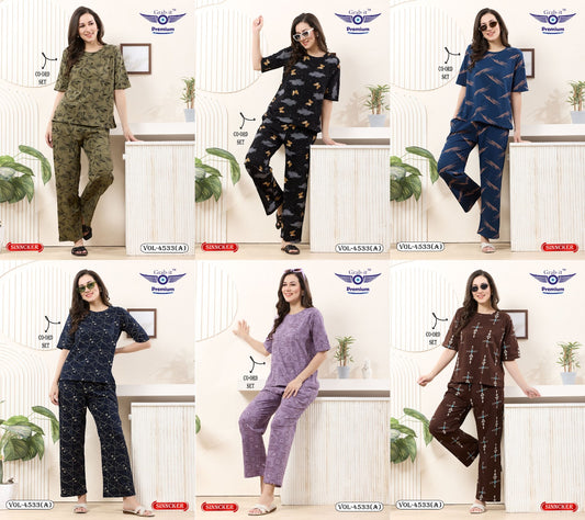 Vol 4533 A Grab It Sinker Co Ord Set Wholesale Price