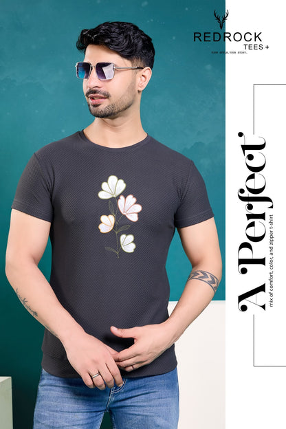 Vol 458 To 465 Redrock Waffle Knit Mens Tshirts Supplier Ahmedabad