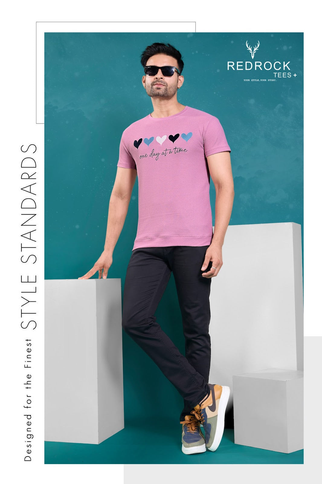 Vol 458 To 465 Redrock Waffle Knit Mens Tshirts Supplier Ahmedabad