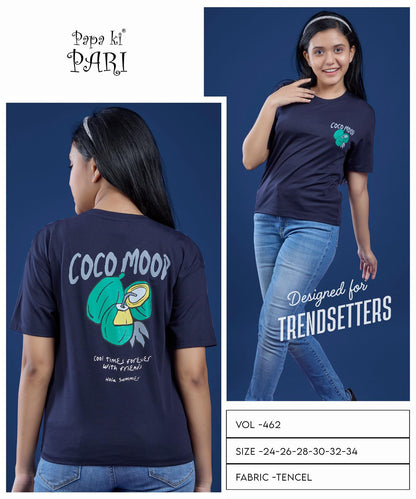 Vol 462 Papa Ki Pari Tencil Girls Top Wholesale Rate